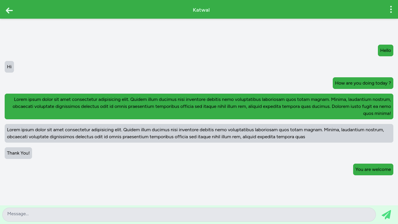 Samparka – real-time chat application built with Laravel and Reverb